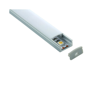 รางหลอดไฟสำหรับไฟเส้นริบบิ้น PSC No.HC006-2M Aluminum profile LED for Ribbon Strip line