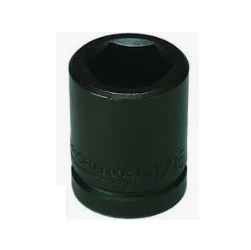 WRIGHT-TOOL NO.4824 1/2&quot; Dr. 6 Pt. Std. Impact Socket Size 3/4&quot;