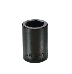 WRIGHT-TOOL NO.4814  7/16&quot; - 1/2&quot; Dr. 6 Pt. Std. Impact Socket