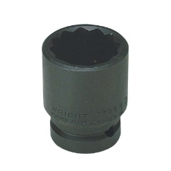 WRIGHT-TOOL NO.67-41MM 3/4&quot;Dr. Thin wall Socket Industrial Finish Size 41mm. 12P