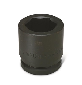 WRIGHT-TOOL NO.84822 1.1/2&quot;Dr. Socket Impact Shallow 1.3/8&quot; 6P