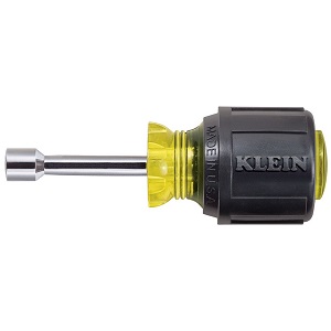 KLEIN No.610-3/8M Blue Magnetic Tip Nut Drivers-Hollow Shafts,3/8&quot; x 1-1/2&quot; (38mm.)