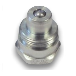 POWER TEAM No.251411 Quick-connect, screw-on male  nipple. Used on 700 bar torque  wrenches, nut-splitters, hoses,  and pumps 1/4&quot; NPT Female Thread