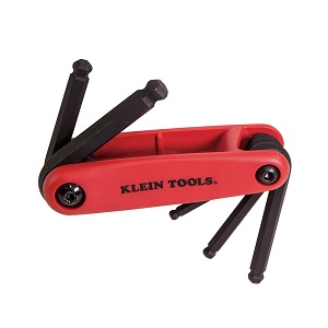 KLEIN NO.70572 Grip-It Hex-Key Sets Size 5mm,6mm,7mm,8mm,10mm.