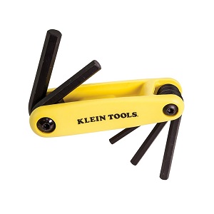 KLEIN NO.70570 Grip-It Hex-Key Sets Size 3/16,7/32,1/4,5/16,3/8