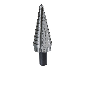 KLEIN NO.59014 High Speed Steel Step-Drill Bits-Inch Size (3/16 to 7/8)