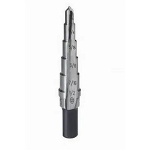 KLEIN NO.59007 High Speed Steel Step-Drill Bits-Inch Size (1/2&quot;)