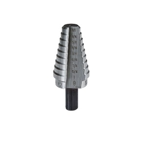 KLEIN NO.59002 High Speed Steel Step-Drill Bits-Inch Size (9/16 to 1)