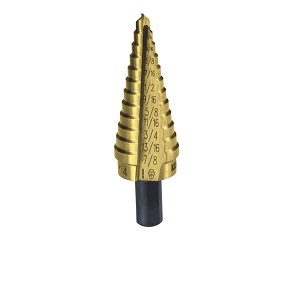 KLEIN NO.59014T Titanium-Nitride Coated Step-Drill Bits Size (3/16 to 7/8)