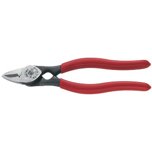 KLEIN NO.1104 All Purpose Shears and BX Cutter, Size 7-5/8&quot; (194 mm)