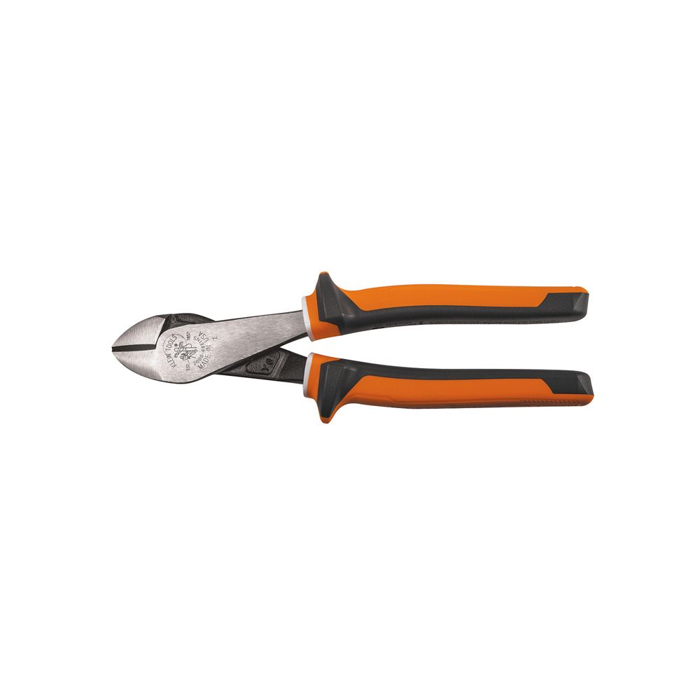 KLEIN NO.2000-48-EINS Electricians Insulated High-Leverage Diagonal-Cutting Plier-Angled