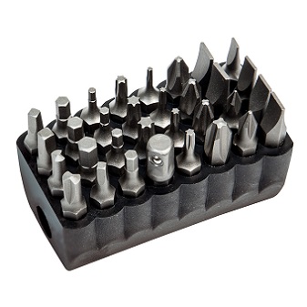 KLEIN NO.32526 32-Piece Standard Tip Bit Set