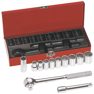 KLEIN NO.65510 12-Piece 1/2-Inch Drive Socket Wrench Set Weight (5.37 IBS)