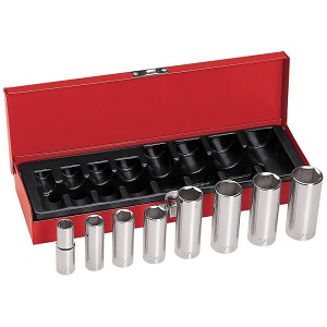 KLEIN NO.65502 8-Piece 3/8-Inch Drive Deep-Socket Set Weight (2.66 IBS)