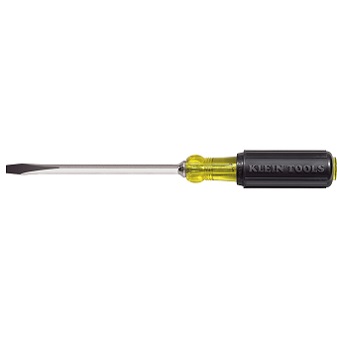 KLEIN NO.600-6 Keystone Tip Screwdriver HD Square Shanks size 8mm x 6&quot; (152mm)