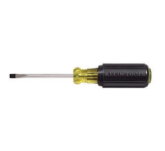 KLEIN NO.601-4 Cabinet Tip Screwdrivers Round Shanks size 5mm x 4&quot; (102mm)