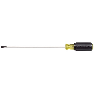 KLEIN NO.601-8 Cabinet Tip Screwdrivers Round Shanks size 5mm x 8&quot; (203mm)