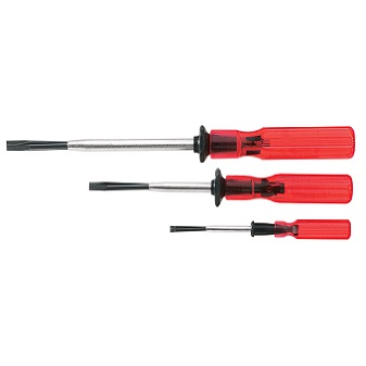 KLEIN NO.SK234 3-Piece Slotted Screw Holding Screwdriver Set