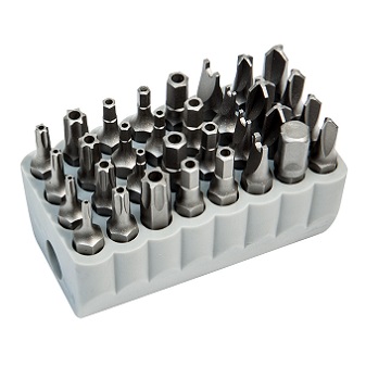 KLEIN NO.32525 32-Piece Tamperproof Tip Bit Set