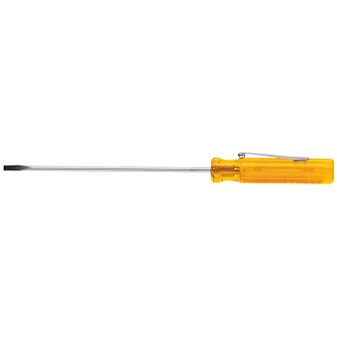 KLEIN NO.A130-2 1/8'' Cabinet Tip Pocket Clip Screwdriver Round shank size 3.2 mm x 2'' (51 mm)