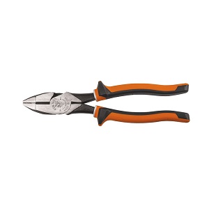 KLEIN NO.213-8NE-EINS Electricians Insulated 8 High-Leverage Side-Cutting Plier Size 8-7/8&quot; (225mm.)