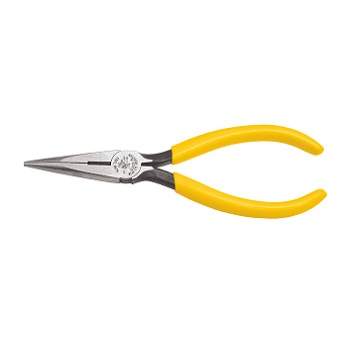 KLEIN NO.D203-5 Standard Long Nose Pliers Side Cutting size 5-5/8&quot; (143mm.)