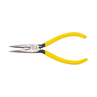 KLEIN NO.D203-6C Standard Long Nose Pliers Side Cutting size 6-5/8&quot; (168mm.)