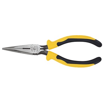 KLEIN NO.J203-6 Standard Long Nose Pliers Side Cutting size 6-3/4&quot; (171mm.)