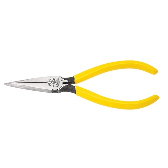 KLEIN NO.D303-6 Standard Long Nose Pliers size 6-5/8&quot; (168mm.)