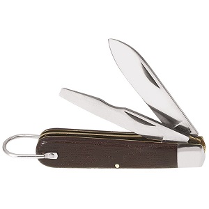 KLEIN NO.1550-42 2-Blade Pocket Knives-Spearpoint and Screwdriver-Tip Blades