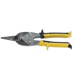 KLEIN NO.J2103S Snips Aviation Notch Hand Cut Yellow-Handle