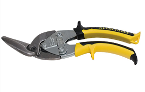 KLEIN NO.J2102S Snips AviationStraight Hand Cut Yellow-Handle