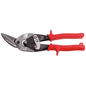 KLEIN NO.2100L Snips AviationLeft Hand Cut Red-Handle