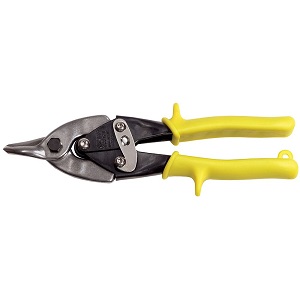 KLEIN NO.2103 Snips Aviation Notch Hand Cut Yellow-Handle