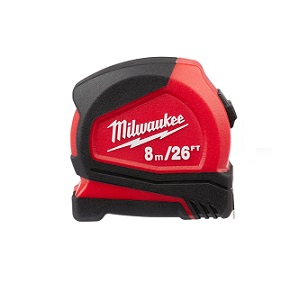 ตลับเมตร MILWAUKEE NO.48-22-6626 8m/26ft Compact Tape Measure