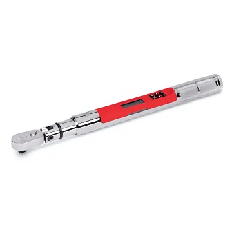 SNAP-ON No.ATECH2FS100 Torque Wrench Electronic TechAngle(R) Flex Ratchet Steel Body 5 to 100 ft. lbs. 3/8&quot; drive