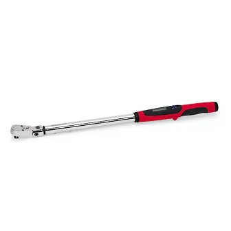 SNAP-ON NO.TECH3FRM250 Torque Wrench Electronic Techwrench Flex Ratchet 25 to 250 ft. lbs. (34-339 N.m). 1/2&quot;Drive