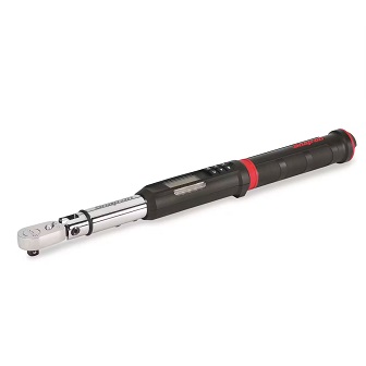 SNAP-ON NO.ATECH2FR100B (ATECH2FR100A) Torque Wrench Electronic Techangle Flex Ratchet, 5 to 100 ft.lbs. 3/8&quot;Drive