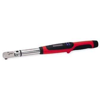 SNAP-ON NO.TECH2R100 Torque Wrench Electronic Techwrench Fixed Head Ratchet 5 to 100 ft. lbs. 3/8&quot;Drive