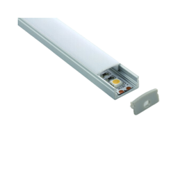 รางหลอดไฟสำหรับไฟเส้นริบบิ้น PSC No.HC074-2M Aluminum profile LED for Ribbon Strip line