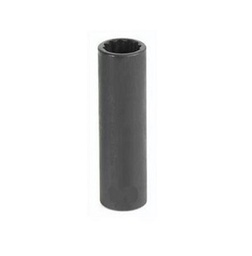 [101039790011] WRIGHT-TOOL NO.32607 1/4&quot;Dr. Deep Socket Chrome Black Industrial Finish Size 7/32&quot; 12P