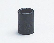 [101101790003] WRIGHT-TOOL NO.33112 3/8&quot;Dr. Standard Socket Industrial Finish Size 3/8&quot; 12P