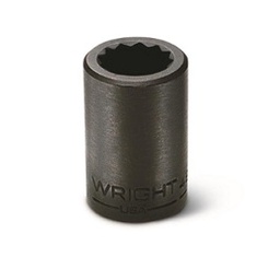 [101175790001] WRIGHT-TOOL NO.4864 1/2&quot;Dr. Socket Impact Shallow 7/16&quot; 12P