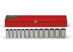 [101220790005] WRIGHT-TOOL NO.625 3/4&quot;Dr. Deep Socket Set 13 pcs.