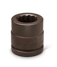 [101394790001] WRIGHT-TOOL NO.84723 1.1/2&quot;Dr. Socket Impact Shallow 1.7/16&quot; 12P