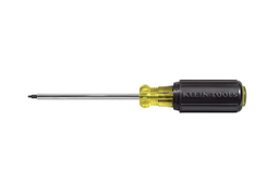 KLEIN No.660 Square Recess Tip Screwdrivers Round Shanks,#0 x 4&quot; (102mm.)