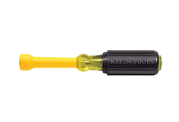 KLEIN No.640-1/4 Coated Hollow Shaft Nut Driver,1/4&quot; x 3&quot; (76mm.)