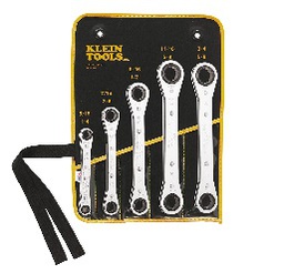 KLEIN No.68221 Ratcheting Box Wrench Set (5 pcs/ea)