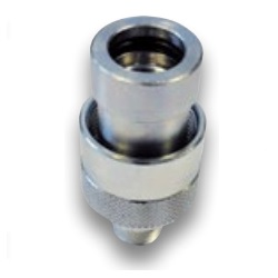 POWER TEAM No.251410 Quick-connect, screw-on female  coupling. Used on 700 bar torque  wrenches, nut-splitters, hoses, and pumps 1/4&quot; NPT Female Thread