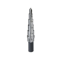 [507002000029] KLEIN NO.59005 High Speed Steel Step-Drill Bits-Inch Size (3/16 to 1/2)